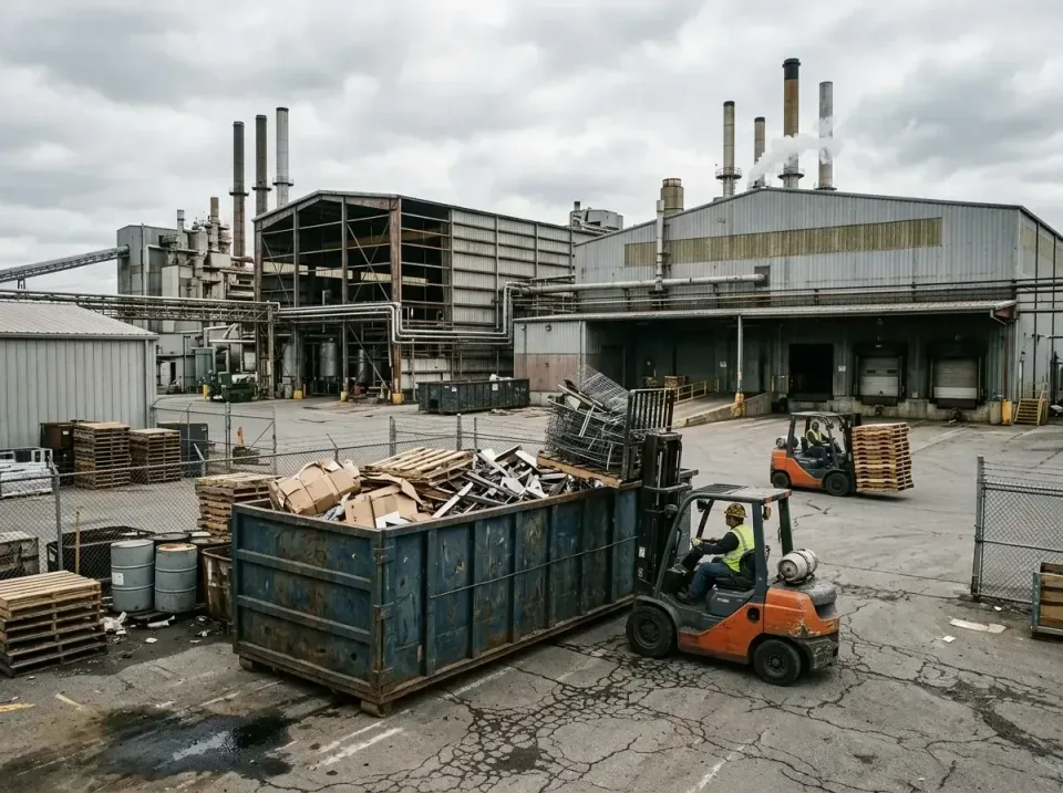 industrial-factory-scrap-conta-003 — frequently asked questions, Cheap Roll-off Dumpster Rentals in Lee's Summit, MO